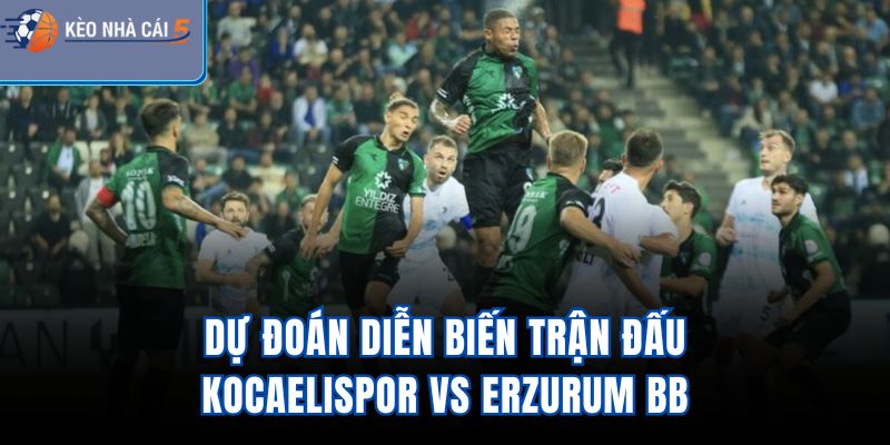 Dự đoán diễn biến trận đấu Kocaelispor Vs Erzurum BB